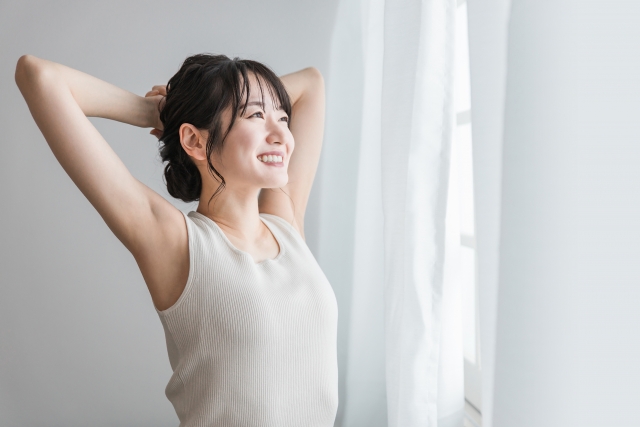 白髪染め後のイメージ